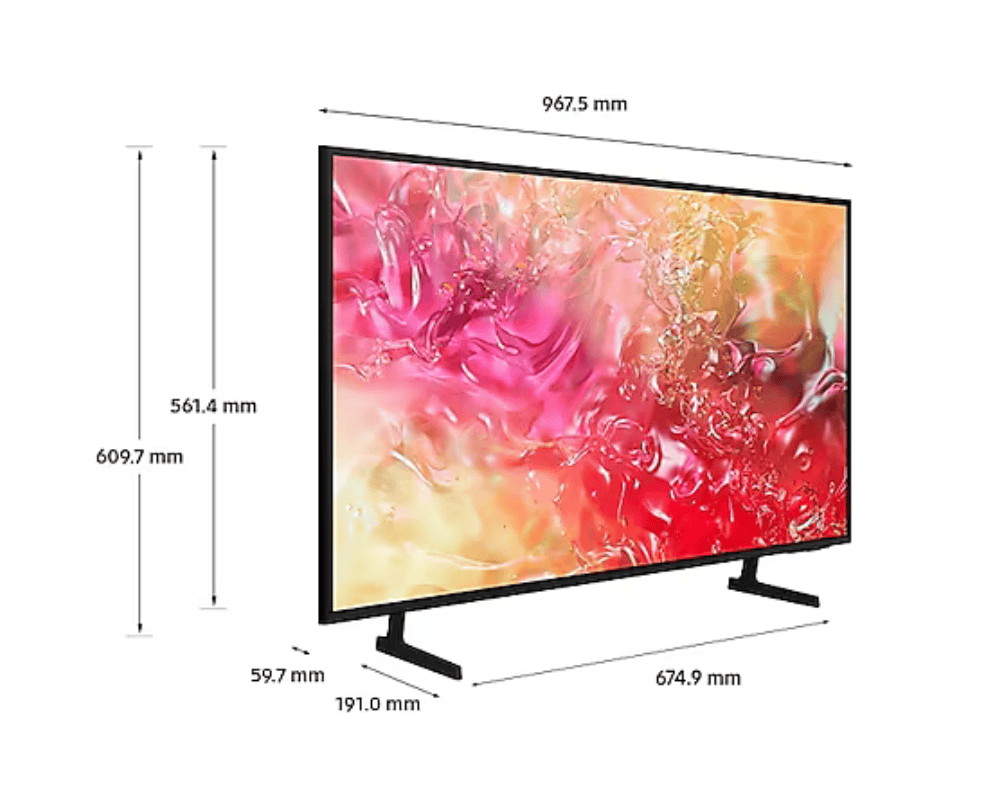 43" Crystal UHD 4K Smart TV - Image 2